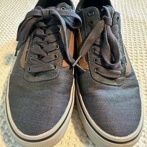 Van’s Blue and Brown Men's Sneakers — size 10.5